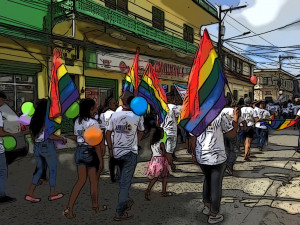 Radioactivist - image from Pride Parade in Honduras