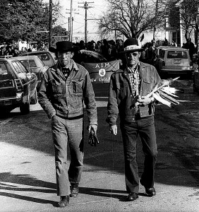 Wamsuta Frank James on the 1974 Day of Mourning at Plymouth Landing Wamsuta Frank James on the 1974 Day of Mourning at Plymouth Landing