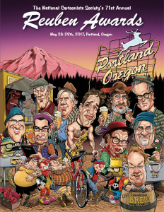Reuben Awards in Portland The National Cartoonists Society meets in Portland for their annual Reuben Awards ceremony, and R.C. Harvey and David Silverman join us on KBOO Radio's Words and Pictures to talk about the event