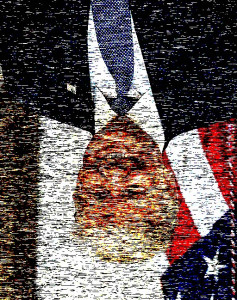 The Donald upside down