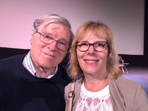 Direct Cinema documentarians D.A. Pennebaker and Chris Hegedus at the Hollywood Theatre in Portland on July 7, 2016
