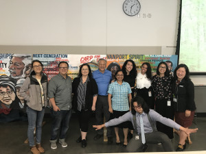 HAPI Members with AAPI Artist Panel HAPI AAPI Artist Panel group