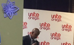 Kayce Jama of Unite Oregon at JTTF Town Hall Jan 2019