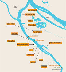Map of the Willamette Harbor Superfund Site