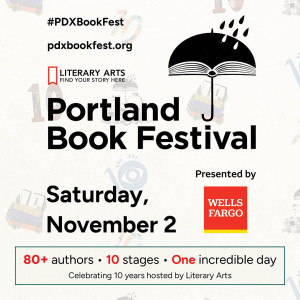 Poster for 2024 Portland Book Festival