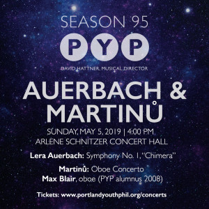 Portland Youth Philharmonic in concert Sunday, 5/5/19 Portland Youth Philharmonic in concert Sunday, 5/5/19