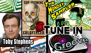 Cover for 1st hardback edition of Goldfinger designed suggested by Ian Fleming