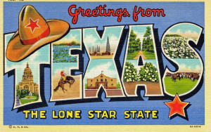 texas postcard