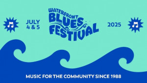 2025 Waterfront Blues Festival Poster