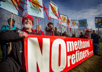 Kalama Methanol refinery protest (c) Rick Rappaport 2017 Kalama Methanol refinery protest (c) Rick Rappaport 2017