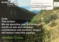 Spoof on Jordan Cove propaganda Spoof on Jordan Cove propaganda