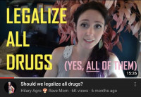 Hilary Agro, an anthropology PhD student at the University of British Columbia and a researcher whose studies include drug policy activism and the failed drug war.