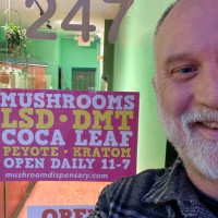 Dana Larsen, a political activist and business owner in Vancouver, BC Dana Larsen, a political activist and business owner in Vancouver, BC