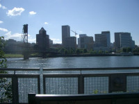 Downtown Portland across the river Downtown Portland across the river
